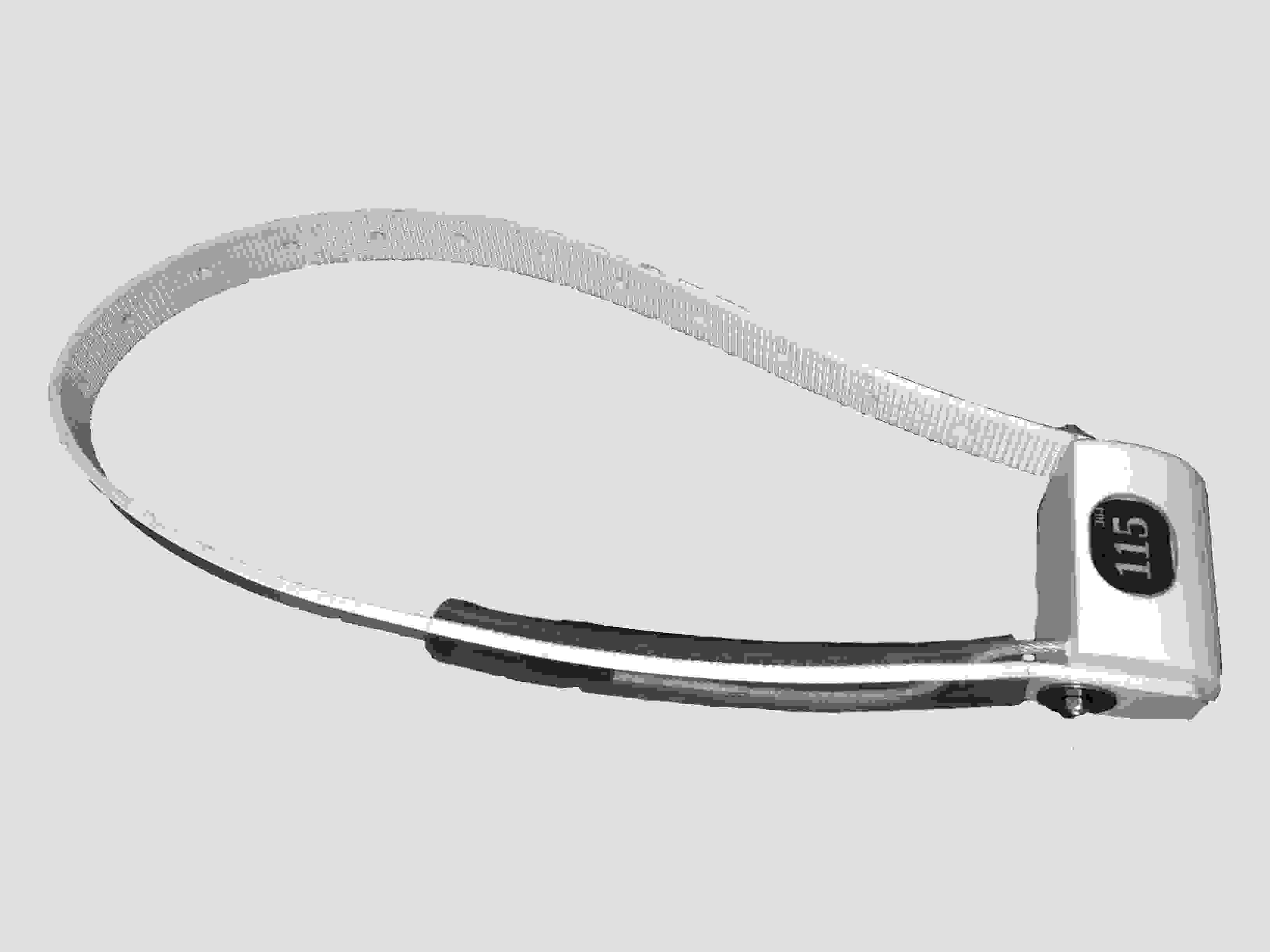 Nekband met aktiwiteitsensor